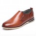 Men Leather Shoes Business Outdoor Slip On Oxfords Men Leather Shoes Business Outdoor Slip On Oxfords
