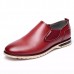 Men Leather Shoes Business Outdoor Slip On Oxfords Men Leather Shoes Business Outdoor Slip On Oxfords