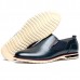 Men Leather Shoes Business Outdoor Slip On Oxfords Men Leather Shoes Business Outdoor Slip On Oxfords