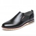 Men Leather Shoes Business Outdoor Slip On Oxfords Men Leather Shoes Business Outdoor Slip On Oxfords