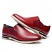 Men Leather Shoes Business Outdoor Slip On Oxfords Men Leather Shoes Business Outdoor Slip On Oxfords