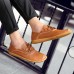 Men Soft Genuine Leather  Lace Up Oxfords Hand Stitching Shoes Men Soft Genuine Leather  Lace Up Oxfords Hand Stitching Shoes