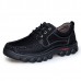 US Size 6.5-12 Men Leather Wear Resistant Business Casual Lace Up Oxfords US Size 6.5-12 Men Leather Wear Resistant Business Casual Lace Up Oxfords