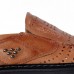 Breathable Hollow Outs Leather Oxfords for Men Casual Business Shoes Breathable Hollow Outs Leather Oxfords for Men Casual Business Shoes