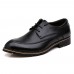 Men Casual Business Leather Lace Up Oxfords Men Casual Business Leather Lace Up Oxfords