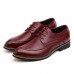 Men Casual Business Leather Lace Up Oxfords Men Casual Business Leather Lace Up Oxfords