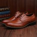 Men Casual Business Leather Lace Up Oxfords Men Casual Business Leather Lace Up Oxfords