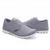 Men Casual Comfy Canvas Oxfords Lace Up Shoes Men Casual Comfy Canvas Oxfords Lace Up Shoes