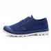 Men Casual Comfy Canvas Oxfords Lace Up Shoes Men Casual Comfy Canvas Oxfords Lace Up Shoes