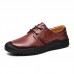 Men Genuine Leather Soft Soles Business Casual Oxfords Men Genuine Leather Soft Soles Business Casual Oxfords