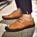 Men Genuine Leather Soft Soles Business Casual Oxfords Men Genuine Leather Soft Soles Business Casual Oxfords