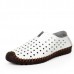 Men Hollow Out Oxfords Breathable Soft Leather Shoes Men Hollow Out Oxfords Breathable Soft Leather Shoes