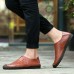 Men Hollow Out Oxfords Breathable Soft Leather Shoes Men Hollow Out Oxfords Breathable Soft Leather Shoes