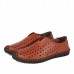 Men Hollow Out Oxfords Breathable Soft Leather Shoes Men Hollow Out Oxfords Breathable Soft Leather Shoes