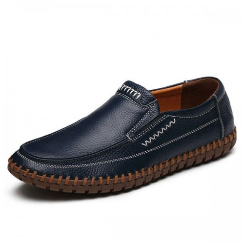 Banggood Shoes Men Genuine Leather Hand Stitching Soft Sole Slip On Oxfords Banggood Shoes Men Genuine Leather Hand Stitching Soft Sole Slip On Oxfords