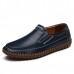 Banggood Shoes Men Genuine Leather Hand Stitching Soft Sole Slip On Oxfords Banggood Shoes Men Genuine Leather Hand Stitching Soft Sole Slip On Oxfords