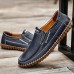 Banggood Shoes Men Genuine Leather Hand Stitching Soft Sole Slip On Oxfords Banggood Shoes Men Genuine Leather Hand Stitching Soft Sole Slip On Oxfords