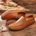 Banggood Shoes Men Genuine Leather Hand Stitching Soft Sole Slip On Oxfords Banggood Shoes Men Genuine Leather Hand Stitching Soft Sole Slip On Oxfords
