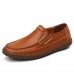 Banggood Shoes Men Genuine Leather Hand Stitching Soft Sole Slip On Oxfords Banggood Shoes Men Genuine Leather Hand Stitching Soft Sole Slip On Oxfords