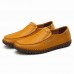 Banggood Shoes Men Genuine Leather Hand Stitching Soft Sole Slip On Oxfords Banggood Shoes Men Genuine Leather Hand Stitching Soft Sole Slip On Oxfords