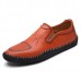 Casual Slip On Outdoor Men Oxfords Shoes In Leather Casual Slip On Outdoor Men Oxfords Shoes In Leather