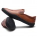 Casual Slip On Outdoor Men Oxfords Shoes In Leather Casual Slip On Outdoor Men Oxfords Shoes In Leather