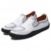 Casual Slip On Outdoor Men Oxfords Shoes In Leather Casual Slip On Outdoor Men Oxfords Shoes In Leather