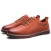 Casual Soft Genuine Leather Lace Up Oxfords for Men Casual Soft Genuine Leather Lace Up Oxfords for Men