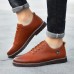 Casual Soft Genuine Leather Lace Up Oxfords for Men Casual Soft Genuine Leather Lace Up Oxfords for Men