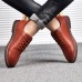 Casual Soft Genuine Leather Lace Up Oxfords for Men Casual Soft Genuine Leather Lace Up Oxfords for Men