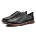 Casual Soft Genuine Leather Lace Up Oxfords for Men Casual Soft Genuine Leather Lace Up Oxfords for Men