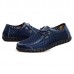 Men Breathable Mesh Casual Lace Up Oxford Men Breathable Mesh Casual Lace Up Oxford