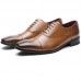 Men Formal Dress Shoes Casual Business Genuine Leather Oxfords Men Formal Dress Shoes Casual Business Genuine Leather Oxfords