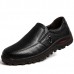 Men Casual Soft Comfortable Leather Oxfords Business Shoes Men Casual Soft Comfortable Leather Oxfords Business Shoes