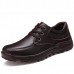 Men Casual Soft Comfortable Leather Oxfords Business Shoes Men Casual Soft Comfortable Leather Oxfords Business Shoes