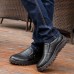Men Casual Soft Comfortable Leather Oxfords Business Shoes Men Casual Soft Comfortable Leather Oxfords Business Shoes