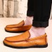 Men Casual Soft Microfiber Leather Oxfords Shoes Men Casual Soft Microfiber Leather Oxfords Shoes