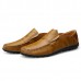 US Size 6.5-11.5 Men Leather Slip On Casual Flat Oxfords US Size 6.5-11.5 Men Leather Slip On Casual Flat Oxfords