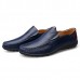 US Size 6.5-11.5 Men Leather Slip On Casual Flat Oxfords US Size 6.5-11.5 Men Leather Slip On Casual Flat Oxfords