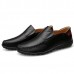 US Size 6.5-11.5 Men Leather Slip On Casual Flat Oxfords US Size 6.5-11.5 Men Leather Slip On Casual Flat Oxfords