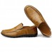 US Size 6.5-11.5 Men Leather Slip On Casual Flat Oxfords US Size 6.5-11.5 Men Leather Slip On Casual Flat Oxfords