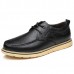 Men Comfortable Soft Leather Lace Up Oxfords Shoes Men Comfortable Soft Leather Lace Up Oxfords Shoes