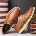 Men Comfortable Soft Leather Lace Up Oxfords Shoes Men Comfortable Soft Leather Lace Up Oxfords Shoes