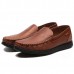 Men Casual Business Soft Leather Oxfords Slip On Shoes Men Casual Business Soft Leather Oxfords Slip On Shoes