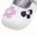Cute Flower Artificial Leather Hook Loop Girls Dress Shoes Cute Flower Artificial Leather Hook Loop Girls Dress Shoes