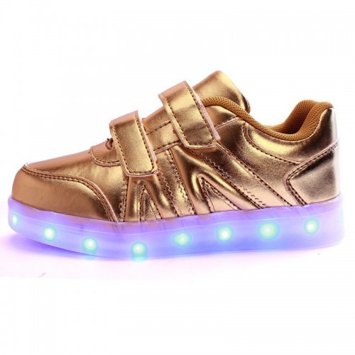Kids LED Light Shoes Sneakers Leather Casual Boy Girl Shoes Children New Kids LED Light Shoes Sneakers Leather Casual Boy Girl Shoes Children New