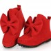 Winter Baby Kids Girls Dancing Shoes Adornment Santa Christmas Gift Princess Leather Flats Bowknot Short Boots Winter Baby Kids Girls Dancing Shoes Adornment Santa Christmas Gift Princess Leather Flats Bowknot Short Boots