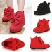 Winter Baby Kids Girls Dancing Shoes Adornment Santa Christmas Gift Princess Leather Flats Bowknot Short Boots Winter Baby Kids Girls Dancing Shoes Adornment Santa Christmas Gift Princess Leather Flats Bowknot Short Boots
