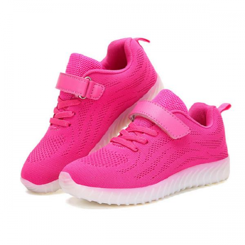 Kids Light Up LED Sport Shoes Girls Boys Mesh sneakers Flash Shoes Kids Light Up LED Sport Shoes Girls Boys Mesh sneakers Flash Shoes