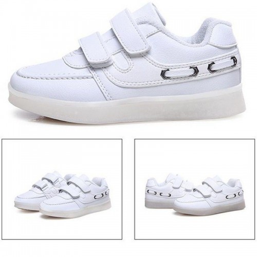 Kids Colorful LED Shoes Sneakers Light Up Sports Shoes Dance Magic Tapes Kids Colorful LED Shoes Sneakers Light Up Sports Shoes Dance Magic Tapes